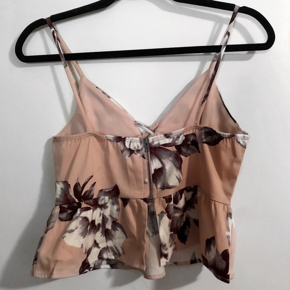 Floral Crop Cami - Picture 2 of 3